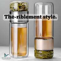 Bouteille Infuseur à thé avec filtre 420 ml