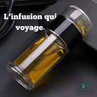Bouteille Infuseur à thé avec filtre 420 ml