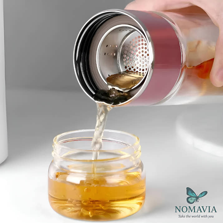 Bouteille Infuseur à thé avec filtre 420 ml