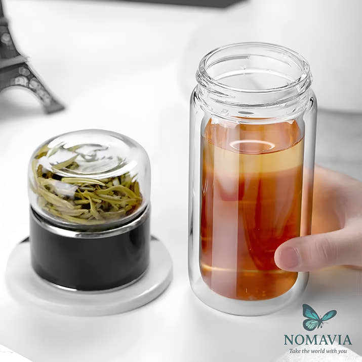 Bouteille Infuseur à thé avec filtre 420 ml