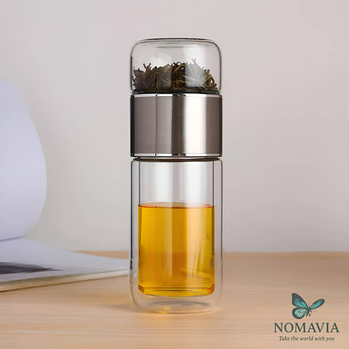 Bouteille Infuseur à thé avec filtre 420 ml