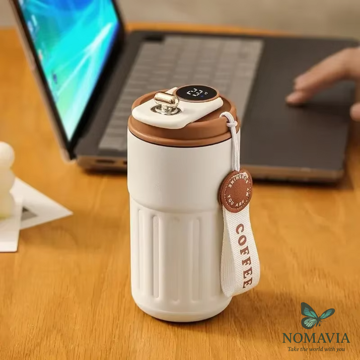 Mug intelligent avec affichage digital de la température 450 ml