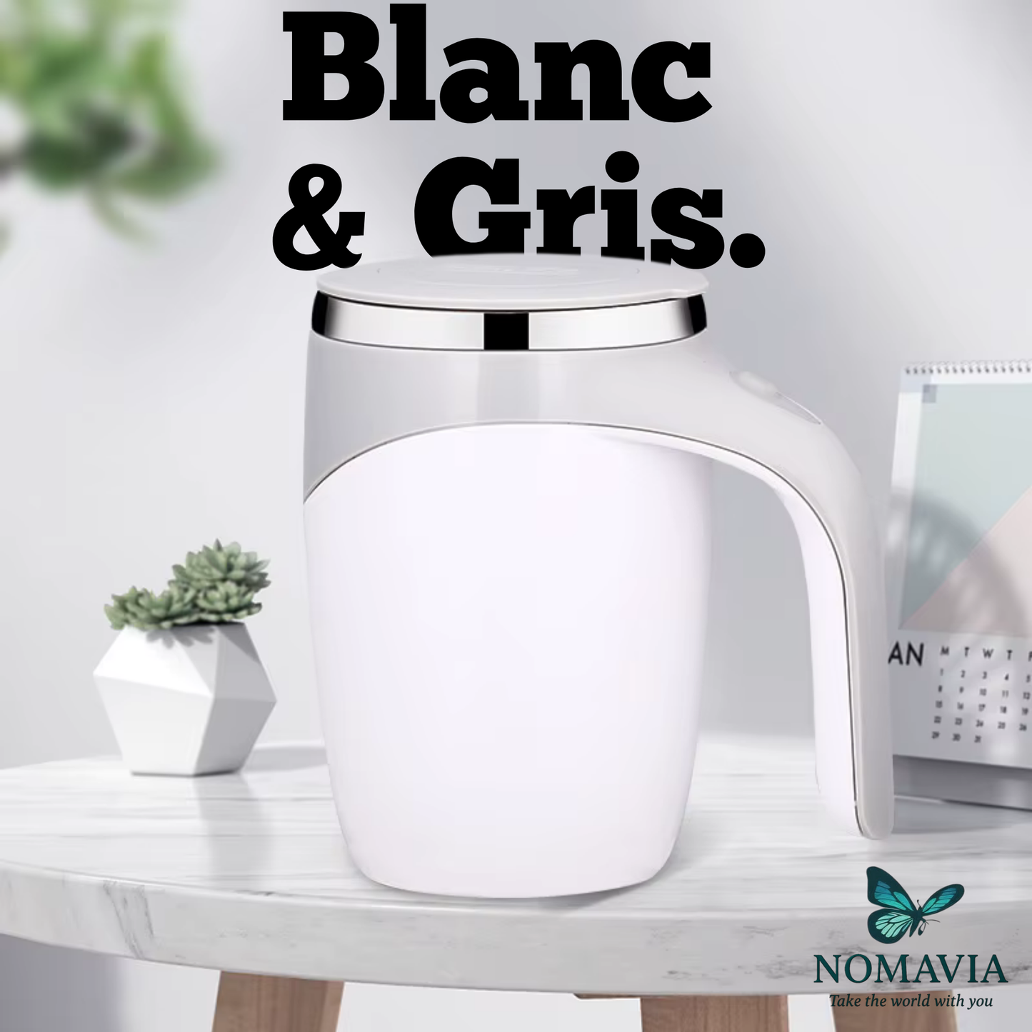 Tasse mélangeuse magnétique