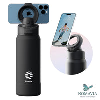 Gourde Isotherme 2-en-1, avec support magnétique pour Téléphone