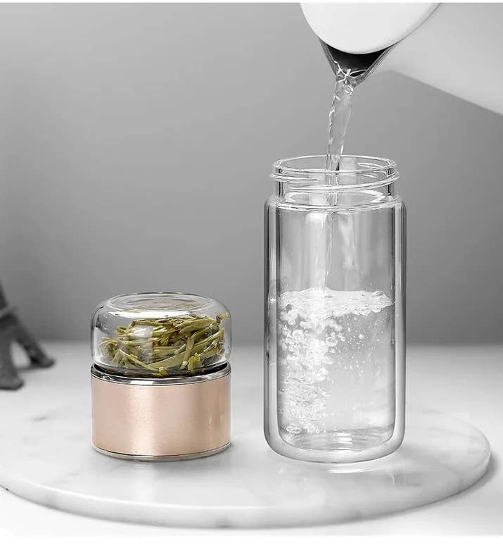 Bouteille Infuseur à thé avec filtre 420 ml