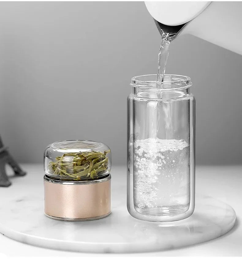 Bouteille Infuseur à thé avec filtre 420 ml