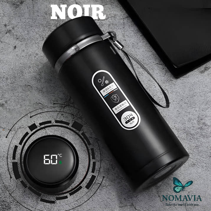 Bouteille Thermos avec affichage LED de la température